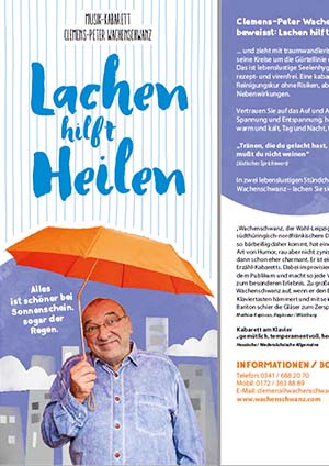 Clemens-Peter Wachenschwanz Lachen hilft Heilen